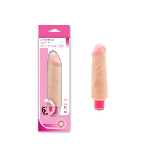  SIMPLY SPONTANEOUS 2 6" DUO DENSITY Realistic vibrator