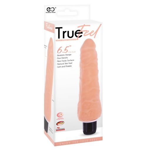  TRUE FEEL TPR VIBRATOR 6.5" II Realistic vibrator