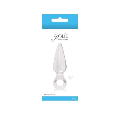  Jolie Pleasures Mini Clear Butt Plug