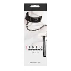  Sinful Collar Black Collar/leash