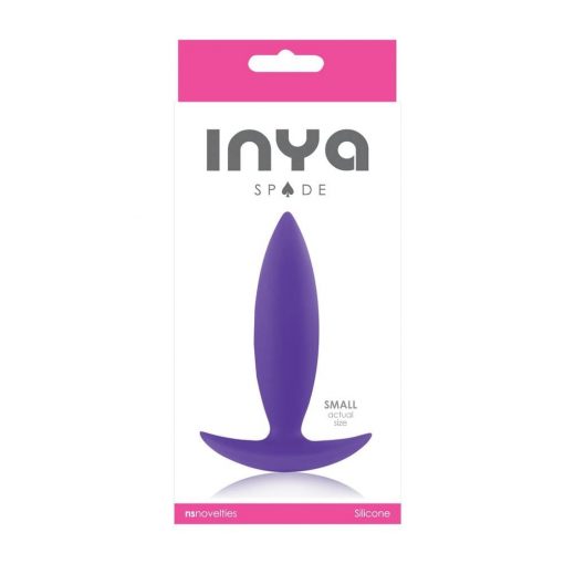  INYA Spades Small Purple Butt Plug