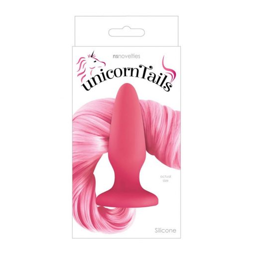  Unicorn Tails Pastel Pink Buttplug