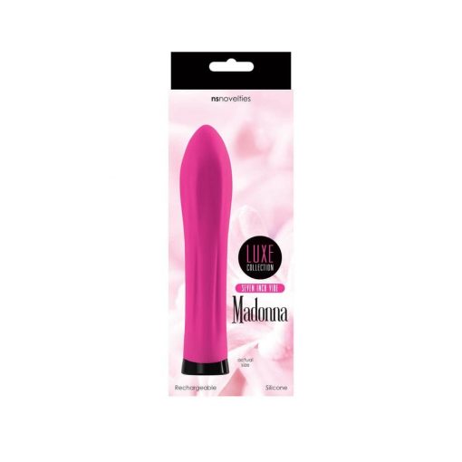  Luxe Madonna Straight Seven Pink Nonfigurative Vibrator