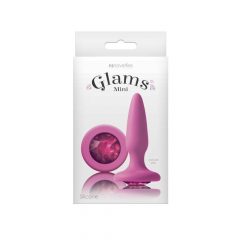  Glams Mini Pink Gem Butt Plug