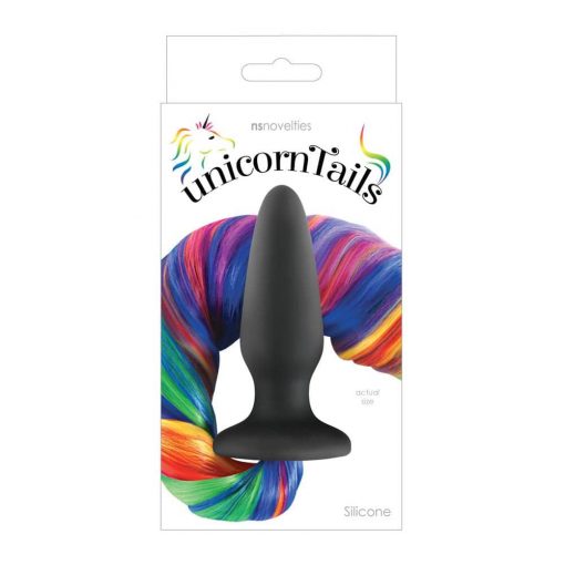  Unicorn Tails Rainbow Buttplug