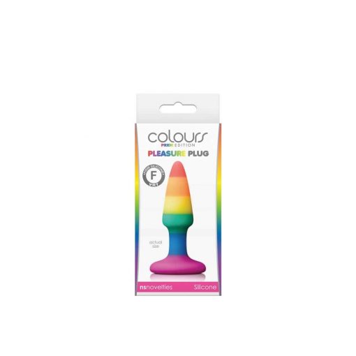  Colors - Pride Edition - Pleasure Plug - Mini -Rainbow Buttplug