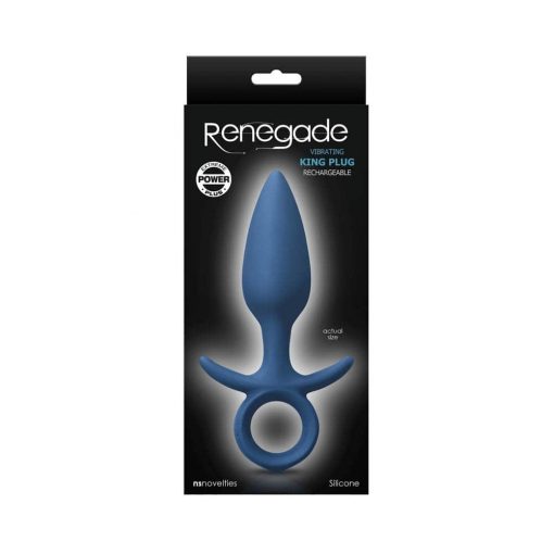  Renegade - King - Medium - Blue Butt plug