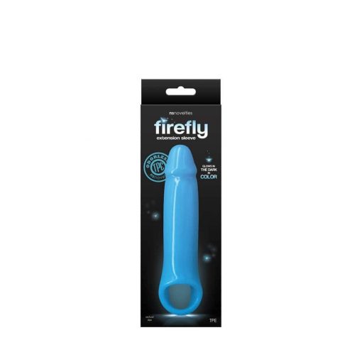  Firefly - Fantasy Extension - SM - Blue Penis Sleeve/Extension