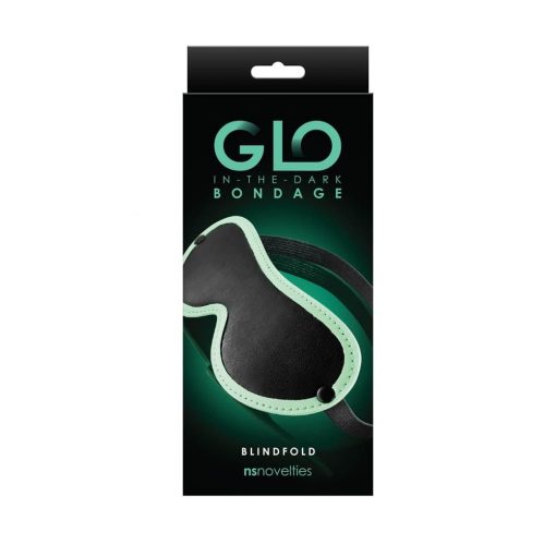  GLO Bondage - Blindfold - Green Mask/Blindfold/Headgear