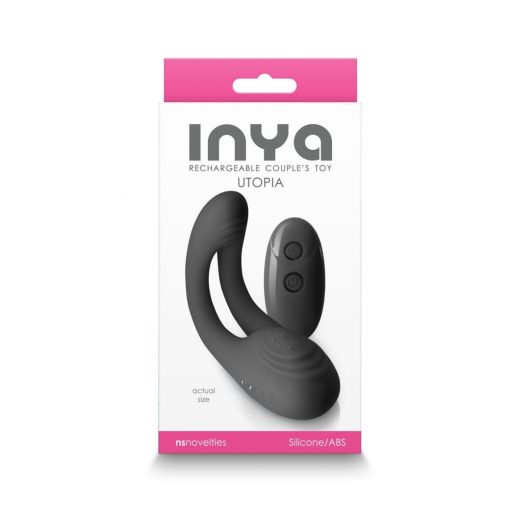  INYA - Utopia - Black Nonfigurative Vibrator