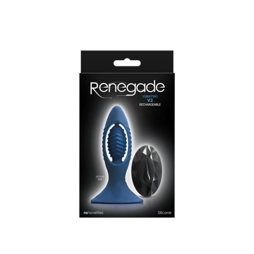  Renegade - V2 - Blue Butt plug