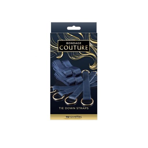  Bondage Couture - Bed Restraints - Blue Handcuffs