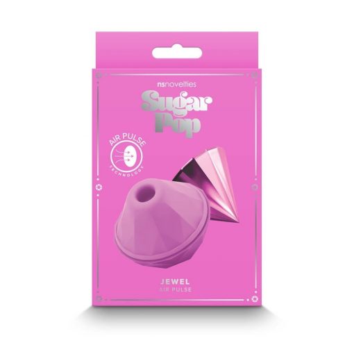  Sugar Pop - Jewel - Pink Clitoral Stimulator