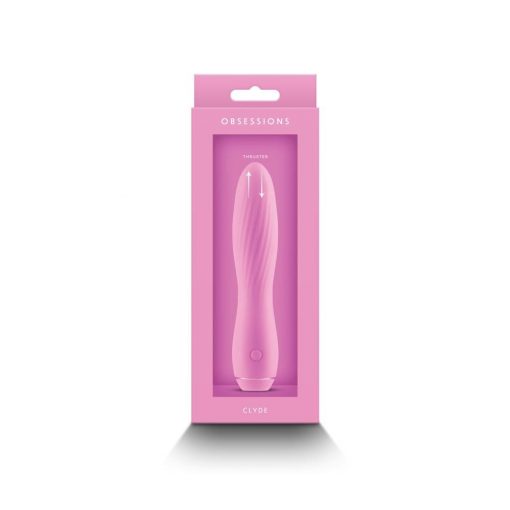  Obsession - Clyde - Light Pink Nonfigurative Vibrator