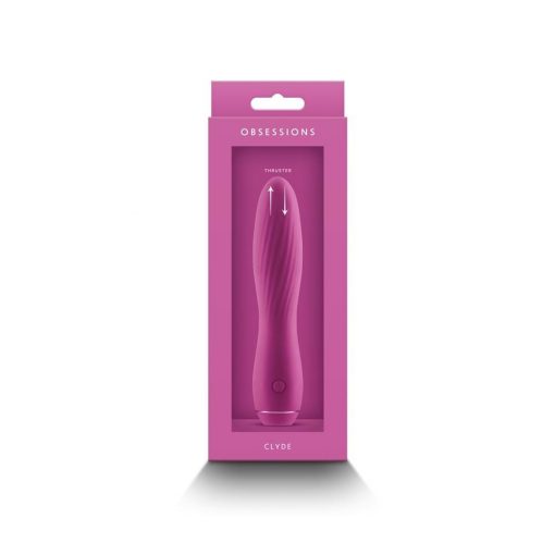  Obsession - Clyde - Dark Pink Nonfigurative Vibrator