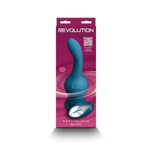  Revolution - Earthquake - Teal Nonfigurative Vibrator