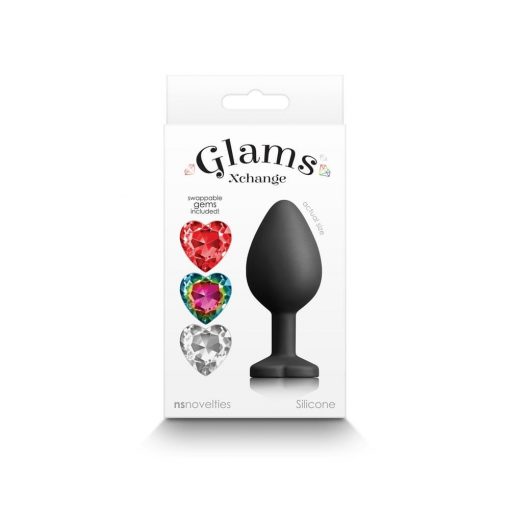  Glams Xchange - Heart - Medium Buttplug