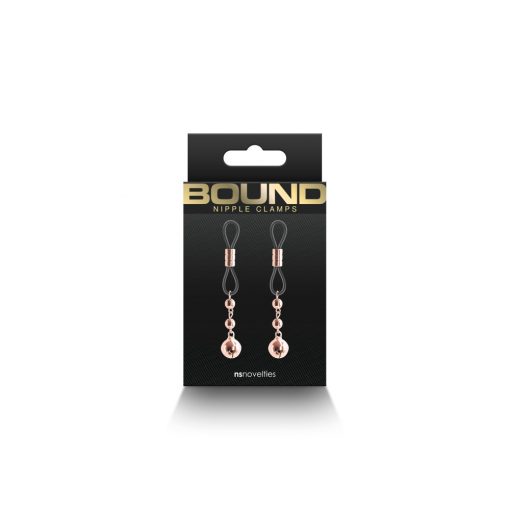  Bound - Nipple Clamps - D1 - Rose Gold Nipple clamp