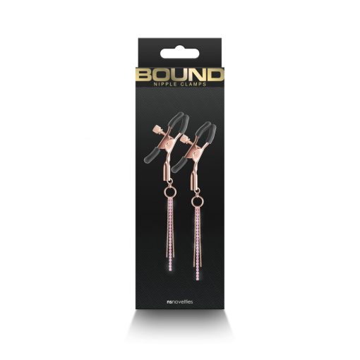  Bound - Nipple Clamps - D3 - Rose Gold Nipple clamp