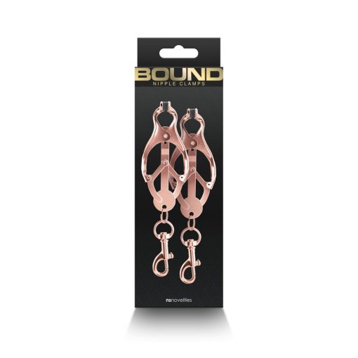  Bound - Nipple Clamps - C3 - Rose Gold Nipple clamp