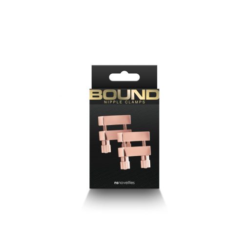  Bound - Nipple Clamps - V1 - Rose Gold Nipple clamp