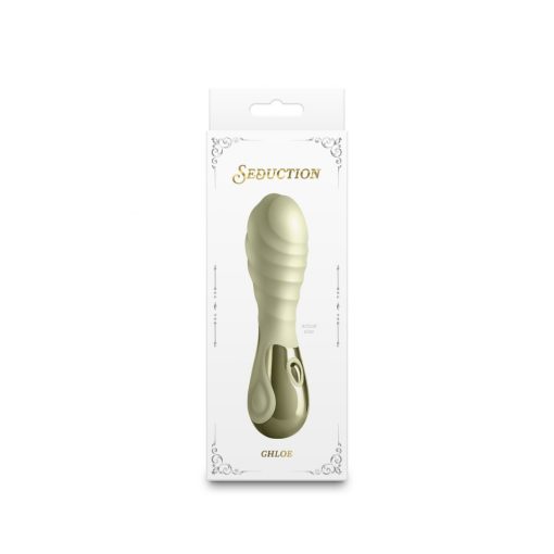  Seduction - Chloe - Metallic Cream Vibrator