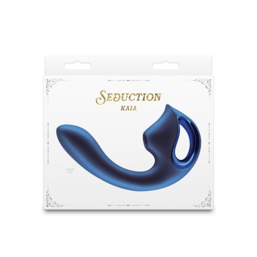  Seduction - Kaia - Metallic Blue Nonfigurative Vibrator