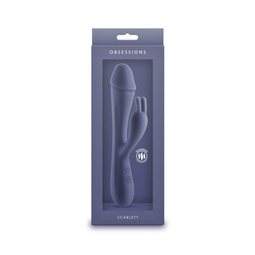  Obsessions - Scarlett - Dark Blue Nonfigurative Vibrator