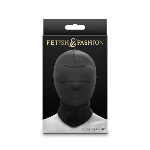  Fetish & Fashion - Closed Hood - Black - Alternate Package Mask/Blindfold/Headgear