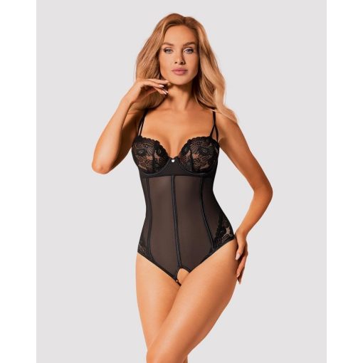  Serena Love crotchless teddy XS/S Women's bodysuit