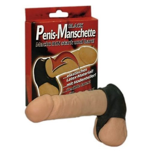  Penis Cuff Black Penis Ring/Cuff