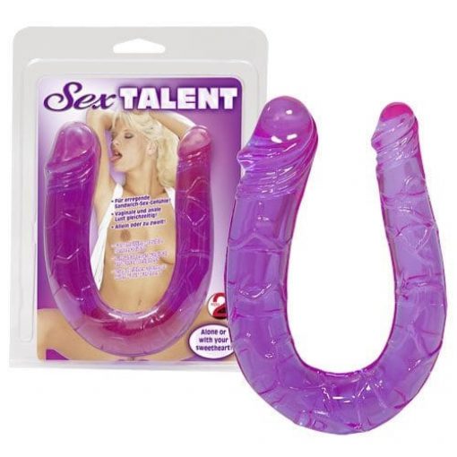  Sex Talent Double Dong Dildo