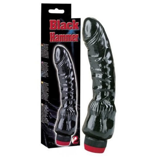  Vibrator Black Hammer Realistic vibrator