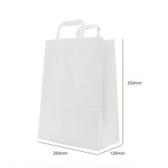  Paper Bag (White) - 260x350x120 mm toy and gift