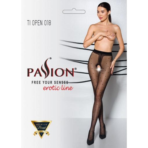  TIOPEN 018 black S/M 1/2 (20 den) Stockings/Stockings