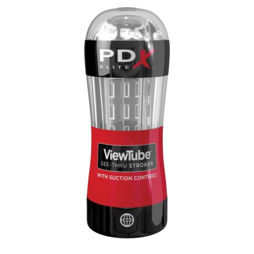  Viewtube See-Thru Stroker Red/Clear