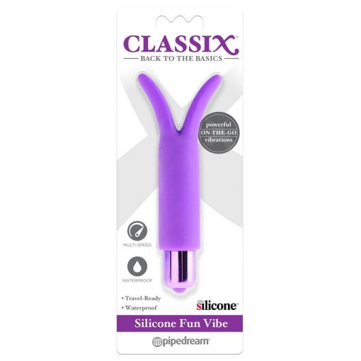  Classix Silicone Fun Vibe Purple Nonfigurative Vibrator