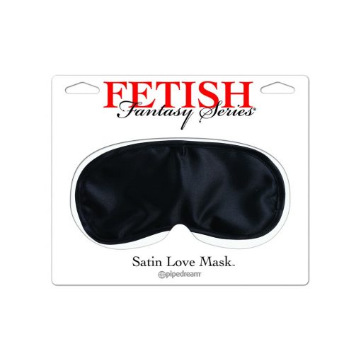  Satin Love Mask Black