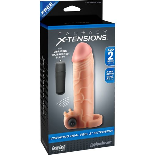  Vibrating Real Feel 2" Extension Light