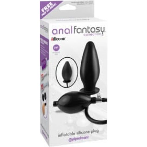  Inflatable Silicone Plug Black