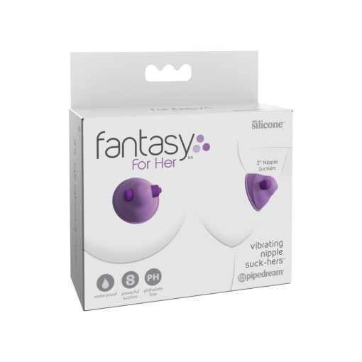  Vibrating Nipple Suck-Hers Purple