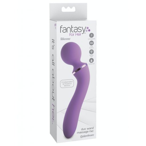  Duo Wand Massage-Her Purple