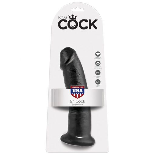  9" Cock Black