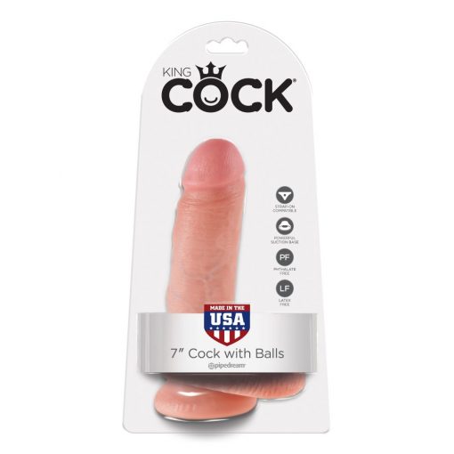  7" Cock with Balls Light