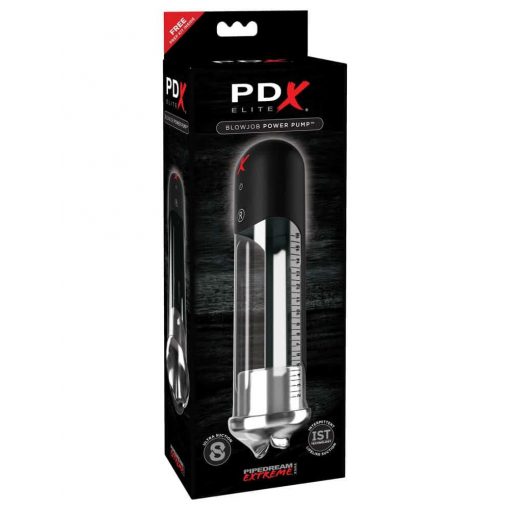  Blowjob Power Pump Clear/Black