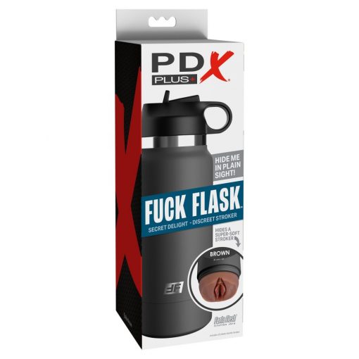  Fuck Flask Secret Delight Discreet Stroker Brown