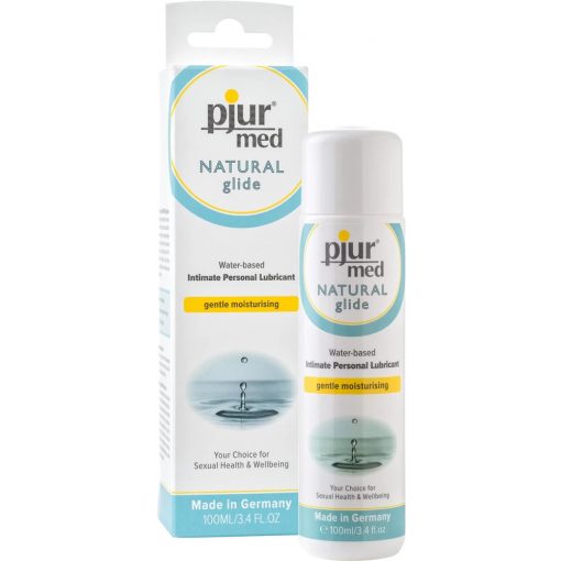  pjur® med NATURAL glide - 100 ml bottle Water-based lubricant