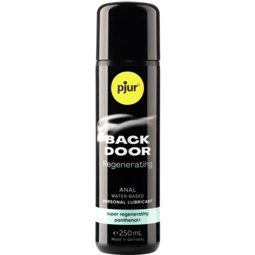 pjur BACK DOOR Regenerating Anal Glide Bottle 250 ml Water-Based Lubricant