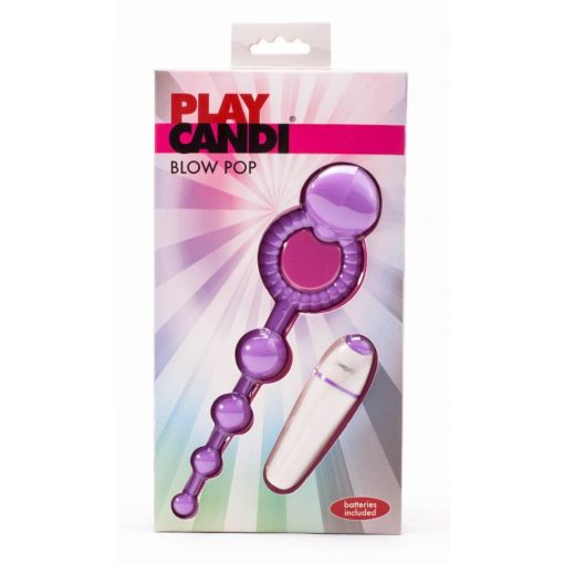  Play Candi Blow Pop (Boxed) Penis Ring/Cuff