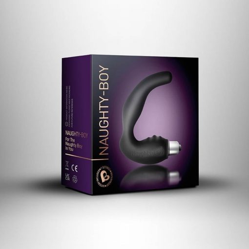  Naughty-Boy 7 Black Prostate Massager